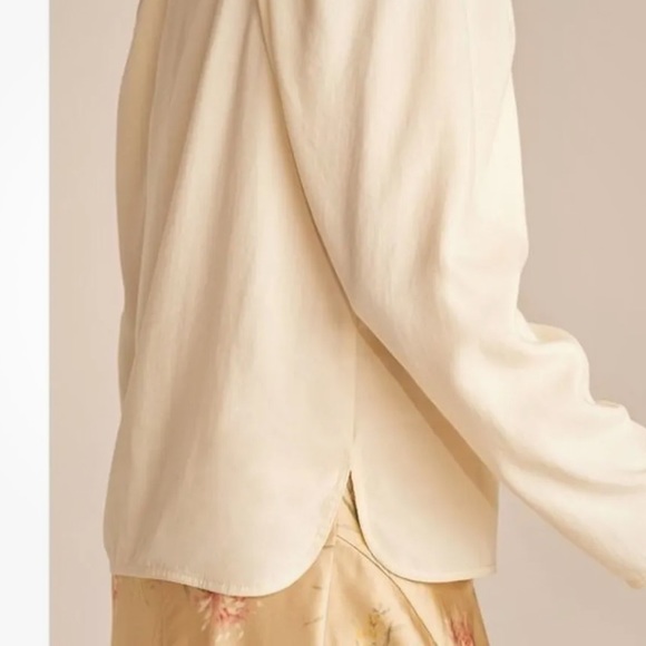 Rebecca Taylor Puff Sleeve Top Size Small - Picture 2 of 9